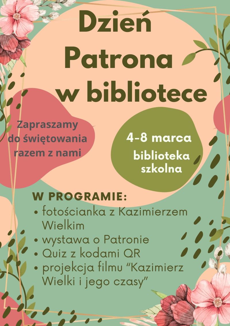 Dzień Patrona plakat